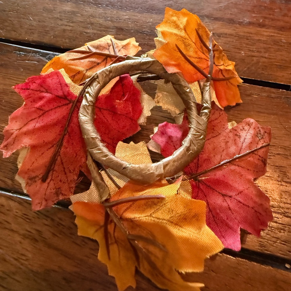 Fall/Thanksgiving napkin ring holder